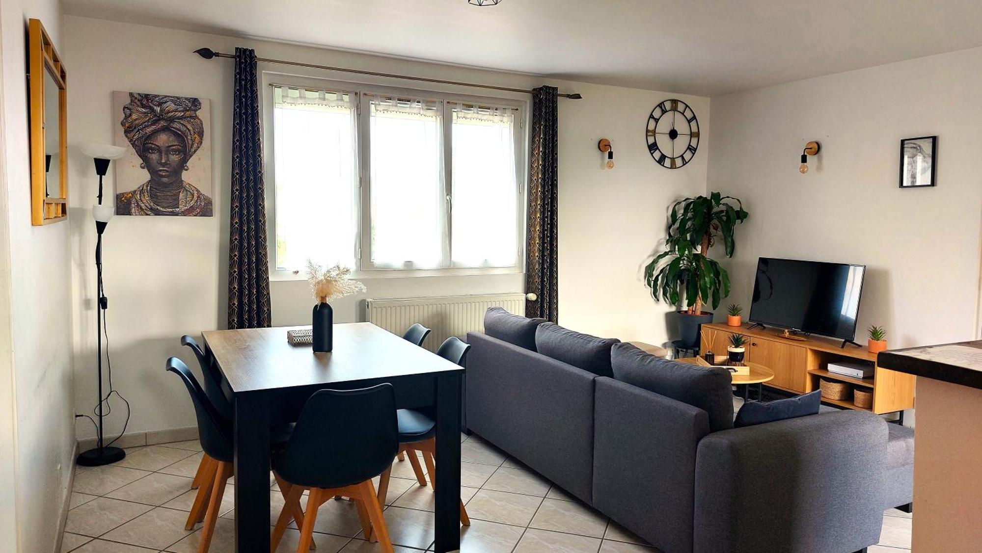 Ferienwohnung Le Chic Ethnic Dreux Exterior foto